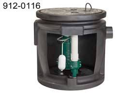Zoeller Model 912 Preassembled Sewage Package Pump System