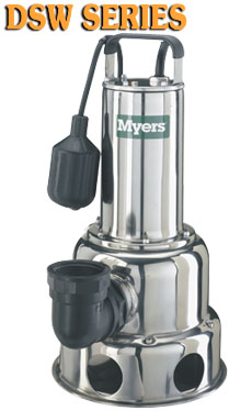 Myers DSW Series - Stainless Steel Sewage Pumps