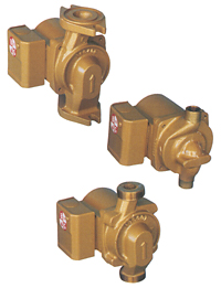 Bell & Gossett NBF-12F/LW  in-line wet rotor circulator pumps