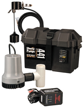 Liberty Model 441 Battery Back-Up Sump Pump System