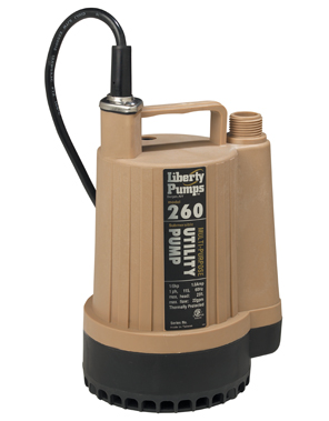 Liberty Model 260 1/6 hp Submersible Utility Pump