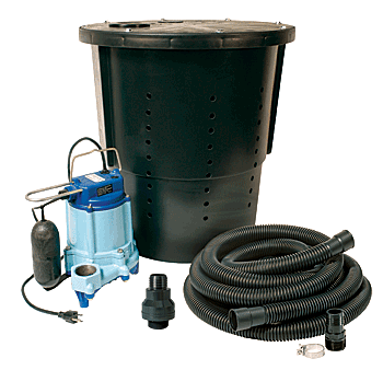 Little Giant CS-SS - Pre-packaged crawl space sump pumps