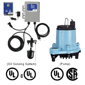 Little Giant OS3-10E-1 Oil Sensing Sump Pump System