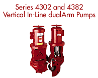 Armstrong 4382 Vertical In-Line dualArm Pumps