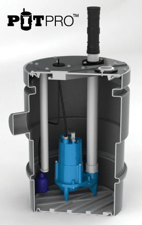 Barnes Submersible Non-Clog Pump SE421SP