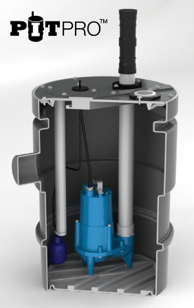 Barnes Submersible Non-Clog Pump SEV412ASP