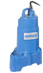 Barnes Submersible Effluent Pump SP50VFX