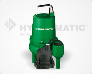 Hydromatic 4/10 HP Cast Iron Sewage Pumps 