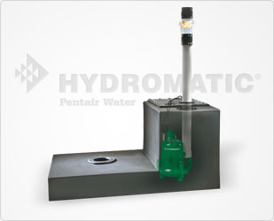 Hydromatic Sewage Pump Package System 