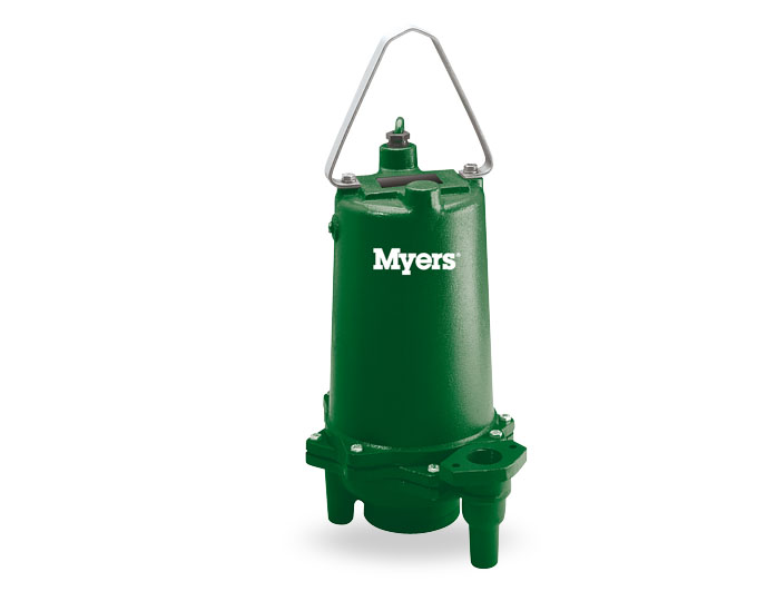 Myers MRG20 2 HP Single-Seal Residential Grinder Pump, 45 GPM 