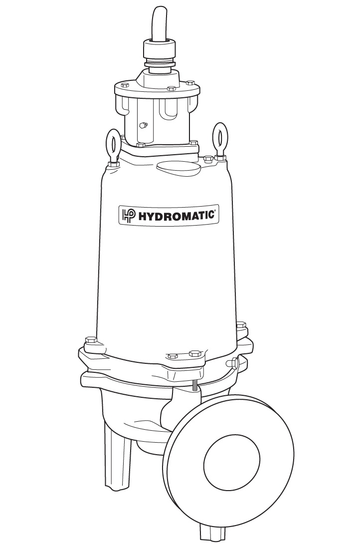 Hydromatic Submersible Pump, Hazardous Location Motor End