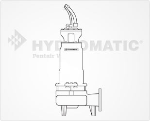 Hydromatic Submersible Pump With Hazardous Location Motor End