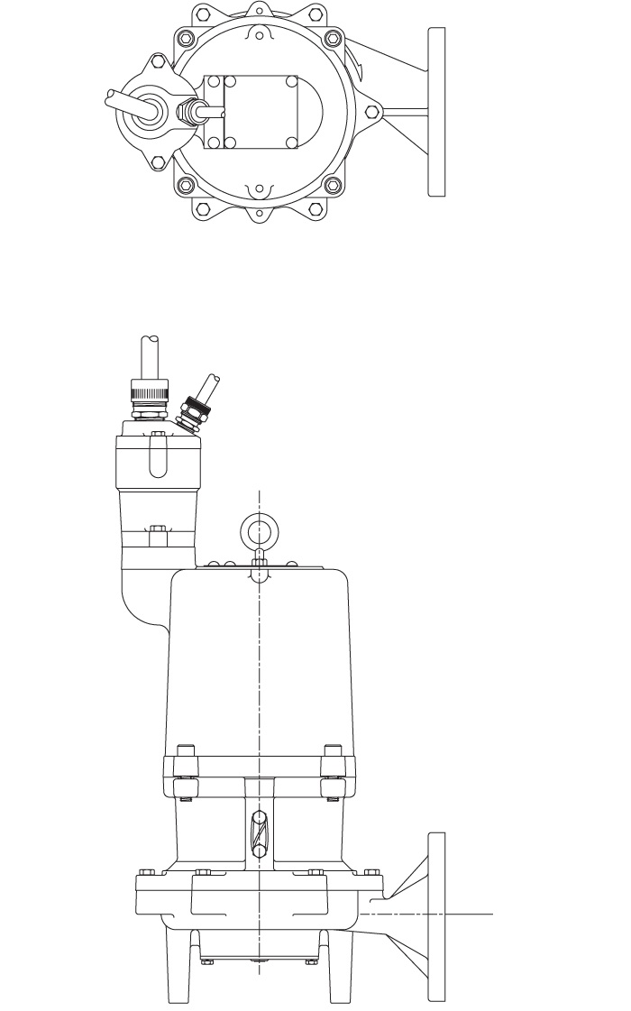 Hydromatic Explosion-proof Grinder Pumps-Vertical Discharge